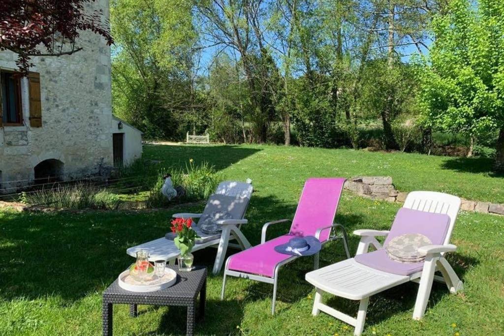 Gite Moulin De Lausseignan Barbaste Exterior photo